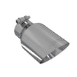 Load image into Gallery viewer, MBRP Universal Tip 4in O.D. Dual Wall Angled 2.5in inlet 8in length T304 - Main Product View