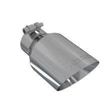 Load image into Gallery viewer, MBRP Universal Tip 4in O.D. Dual Wall Angled 2.5in inlet 8in length T304 - Main Product View