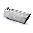 Load image into Gallery viewer, MBRP Universal Tip 5 O.D. Angled Single Walled 4 inlet 12 length - Main Product View