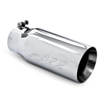 Load image into Gallery viewer, MBRP Universal Tip 5 O.D. Dual Wall Straight 4 inlet 12 length - Main Product View