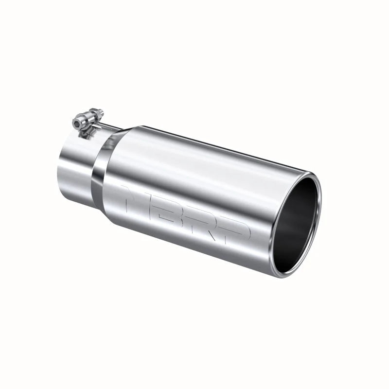 MBRP Universal Tip 5 O.D. Rolled Straight 4 inlet 12 length - Main Product View