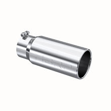 Load image into Gallery viewer, MBRP Universal Tip 5 O.D. Rolled Straight 4 inlet 12 length - Main Product View