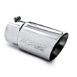 Load image into Gallery viewer, MBRP Universal Tip 6 O.D. Dual Wall Angled 5 inlet 12 length - Main Product View
