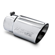 Load image into Gallery viewer, MBRP Universal Tip 6 O.D. Dual Wall Angled 5 inlet 12 length - Main Product View