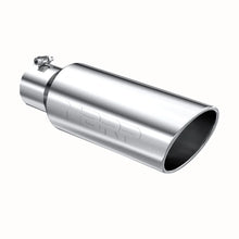 Load image into Gallery viewer, MBRP Universal Tip 6in OD Rolled End 4in Inlet 18in Length T304 - Main Product View