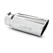 Load image into Gallery viewer, MBRP Universal Tip 7in O.D. Rolled End 5in inlet 18in length - T304 (SINGLE TIP) - Main Product View