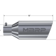 Load image into Gallery viewer, MBRP Universal Tip 7inch O.D. Rolled End 4inch inlet 18inch length - T304 (SINGLE TIP) - Detail View