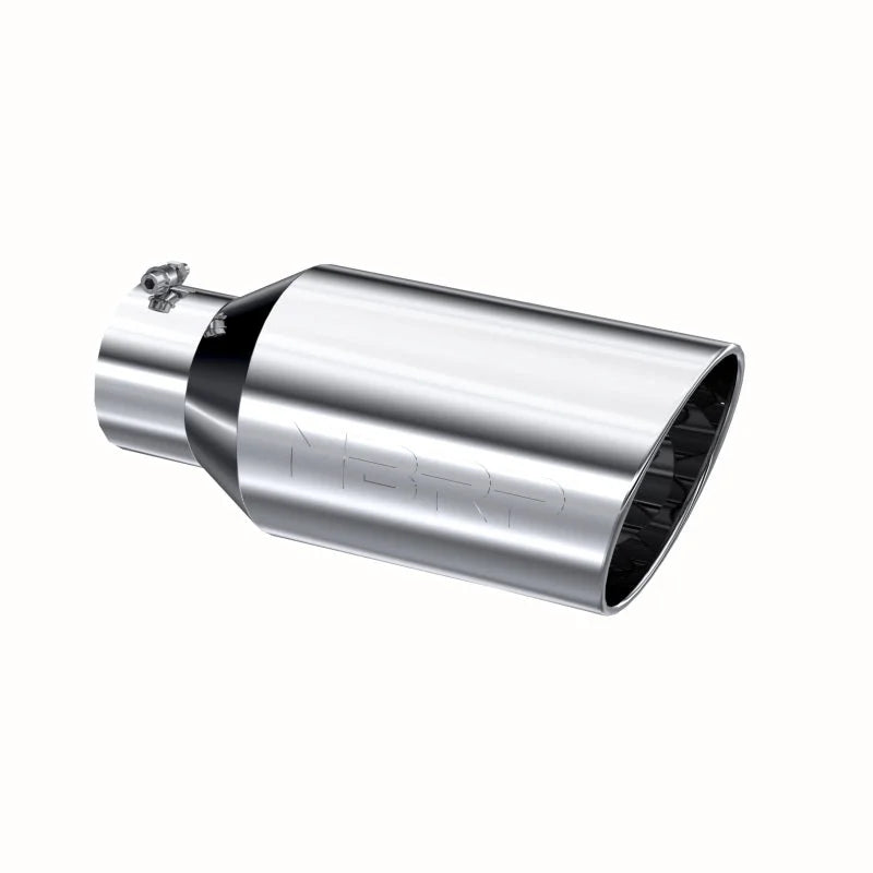 MBRP Universal Tip 8in OD Rolled End 5in Inlet 18in Length T304 - Main Product View