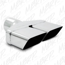 Load image into Gallery viewer, MBRP Universal Tip 8inx 2.375in ID Rectangle 2.5in O.D. inlet 8.25in length T304 - Side View