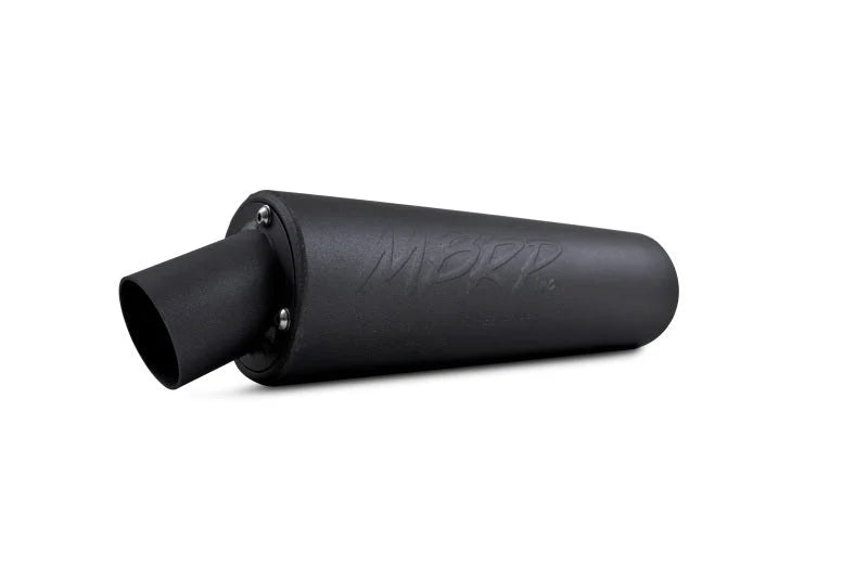 MBRP Universal Utility Muffler - Black - Main Product View