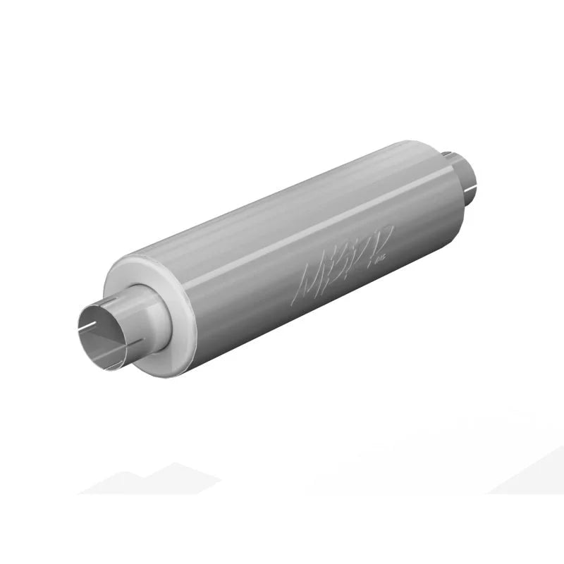 MBRP Universal muffler 3in Inlet/Outlet 26in Length T409 SS *Mild Tone* (NO DROPSHIP) - Main Product View