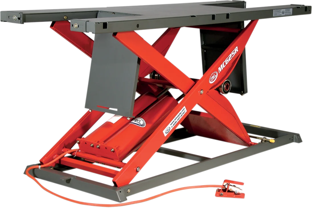 MC625R Air Lift - Blue K&L Supply 35-6350 - Side View