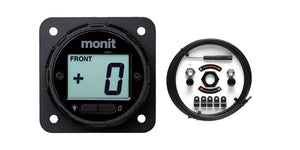 Monit Digital Brake Bias Adjuster (Flat Panel Mount - Black) BD01-2-BK