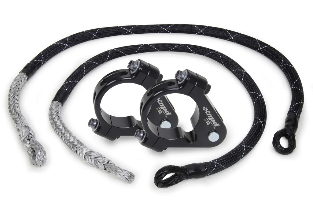 MPD Racing Axle Tether Pair With 2.38in Clamps MPD10501