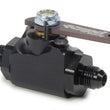 Load image into Gallery viewer, MPD Racing Fuel Shut Off Valve Billet 6 AN To 6 AN Blk MPD76504