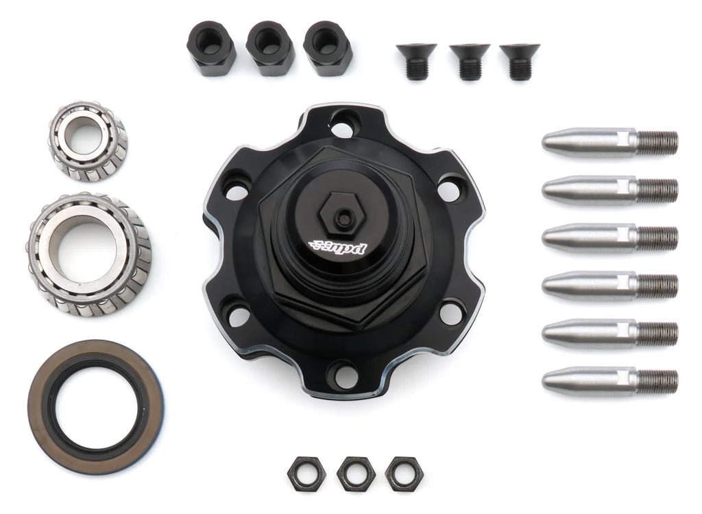 MPD Racing Sprint Front Hub One Nut Bearings Seals Studs MPD16000