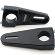 Load image into Gallery viewer, MPD Racing Wide Fuel Tank Mounts Black HD Pair MPD72500