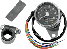 Load image into Gallery viewer, MPH Mini Mechanical Speedometer with LED Indicators - 2:1 Ratio