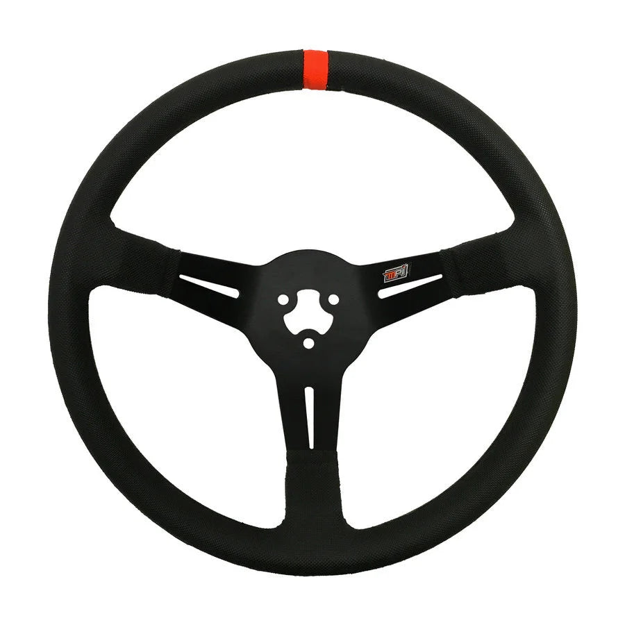 MPI 13.75 3-Bolt LW Aluminum Wheel Polyurethane Grip MPI-BL-14-PA