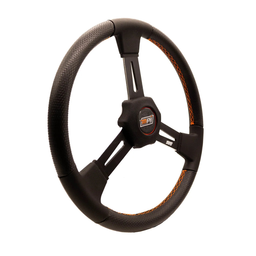 MPI Steering Wheel Dirt 15in Diameter Flat Std Grip MPI-D4-15