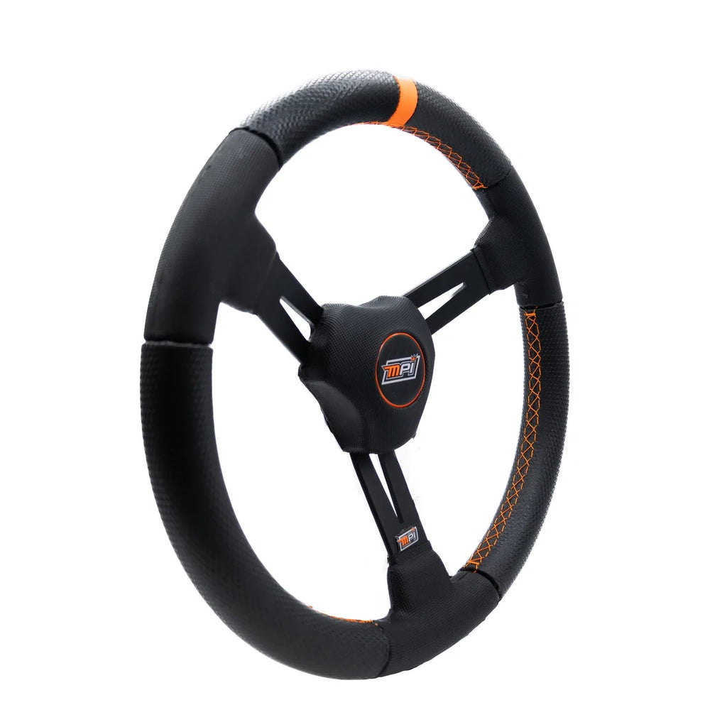 MPI Steering Wheel Dirt 16in Diameter 2.25in Dish XL MPI-DM3-16-XL