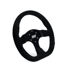 Load image into Gallery viewer, MPI Touring Steering Wheel 13in Full Black D Shaped MPI-GT2-13-B