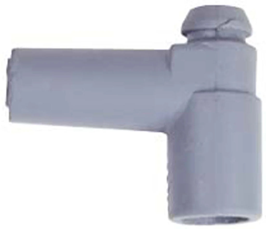 MSD 100 qty 90° Distributor Gray Socket Silicone Spark Plug Boots fits 1975-1983 Gm Hei