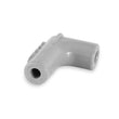 Load image into Gallery viewer, MSD 90° Spark Plug Boot Gray Silicone 100each - Side View