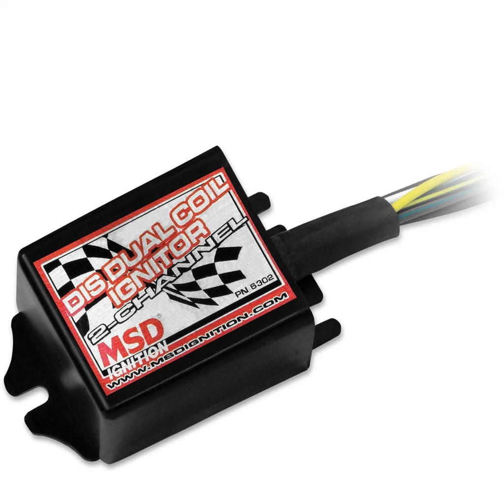 MSD A DIS-series ignition control must be used. 6302