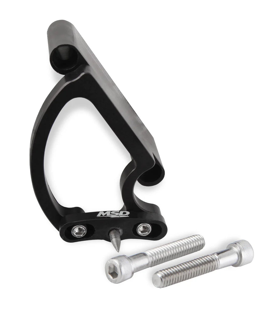 MSD Adjustable Billet Timing Pointer fits 1963 1965-2000 Chevrolet / GMC BBC - Main Product View
