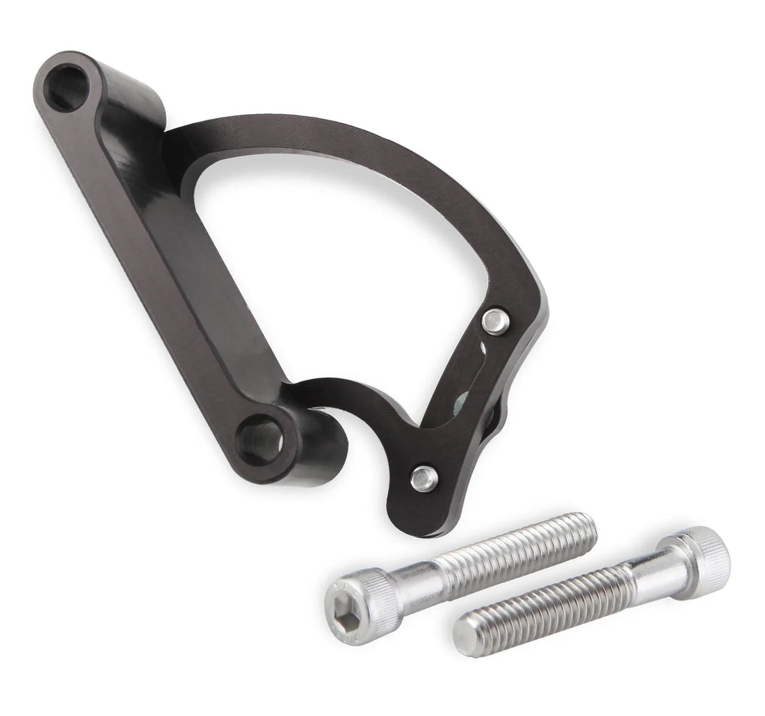 MSD Adjustable Billet Timing Pointer fits 1963 1965-2000 Chevrolet / GMC BBC - Side View
