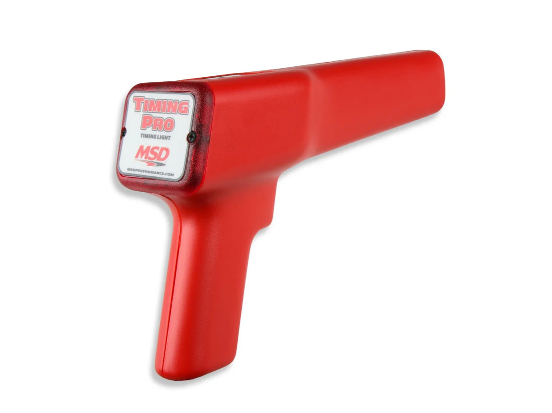 MSD An Inductive Timing Light that Works with All Ignition Types 8992 - Side View