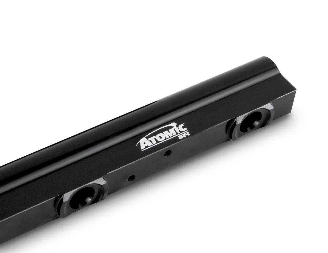 MSD Atomic EFI Billet Fuel Rails - Back View