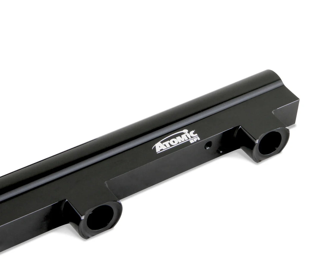 MSD Atomic EFI Billet Fuel Rails - Back View