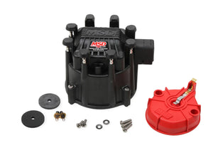 MSD Black Distributor Cap / Cap and Rotor Kit - Main Product View