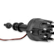Load image into Gallery viewer, MSD Black Distributor, Ford 351W, Pro-Billet w/Steel Gear 857831 - Installation View