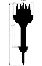 Load image into Gallery viewer, MSD Black Pro-Billet Distributor fits 1963-1979 Chrysler / Dodge / Jensen 426 / 440 - Additional View 6