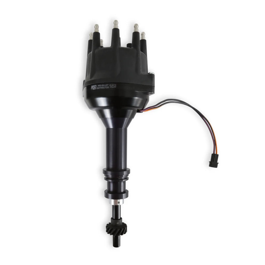 MSD Black Pro-Billet Distributor fits 1968-1997 Ford 351C / Bronco / Club WAGON / COUNTRY SEDAN / COUNTRY Squire / Custom ...