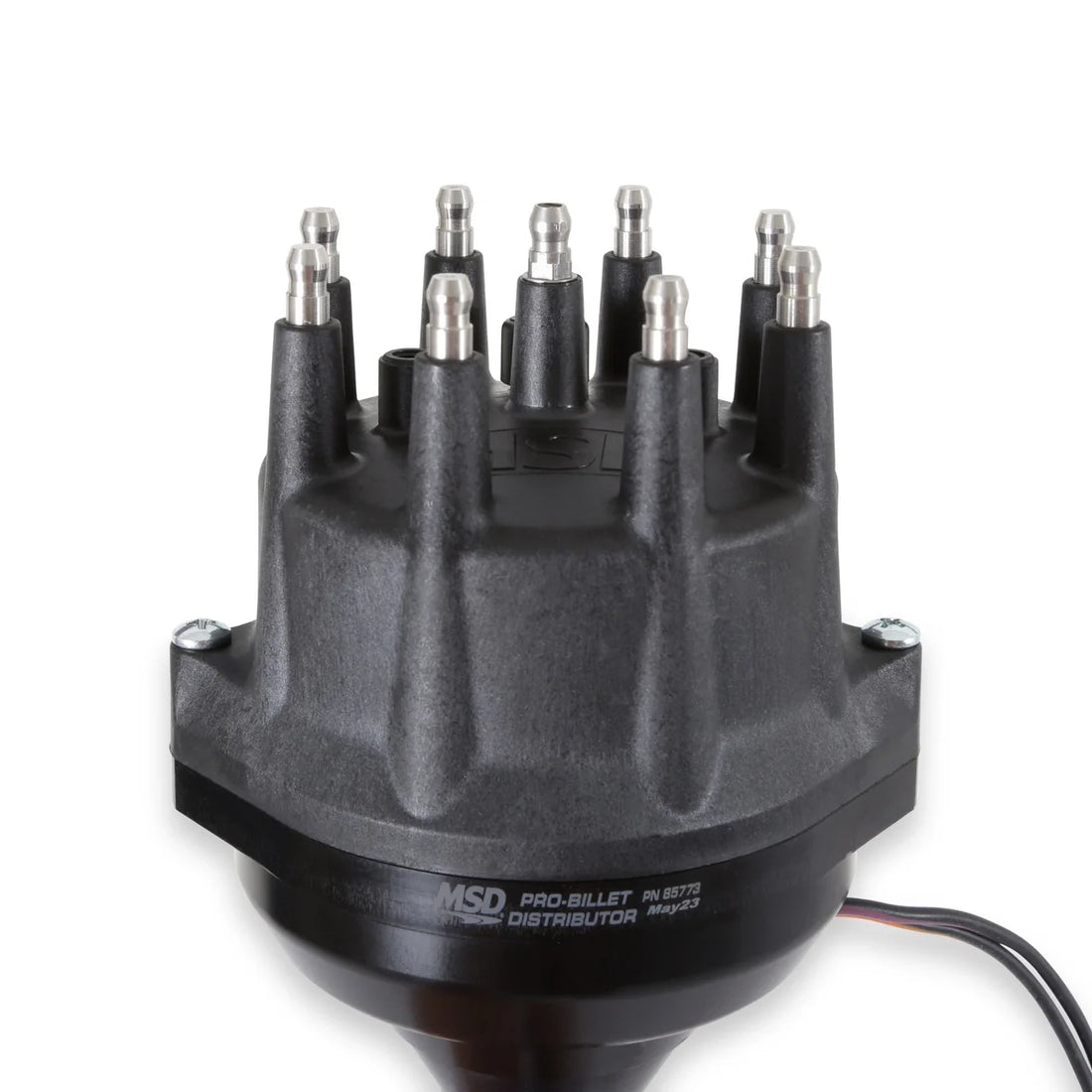 MSD Black Pro-Billet Distributor fits 1968-1997 Ford 351C / Bronco / Club WAGON / COUNTRY SEDAN / COUNTRY Squire / Custom ...