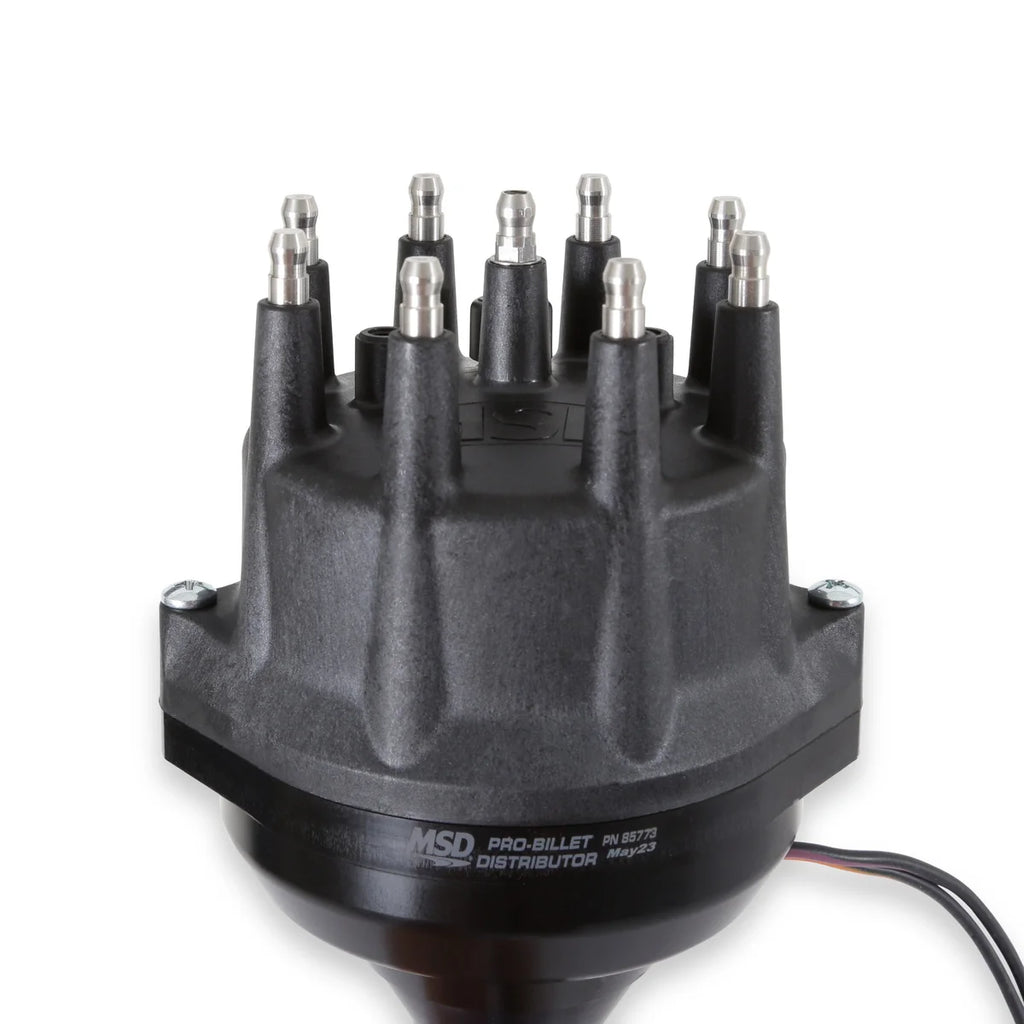 MSD Black Pro-Billet Distributor fits 1968-1997 Ford 351C / Bronco / Club WAGON / COUNTRY SEDAN / COUNTRY Squire / Custom ...