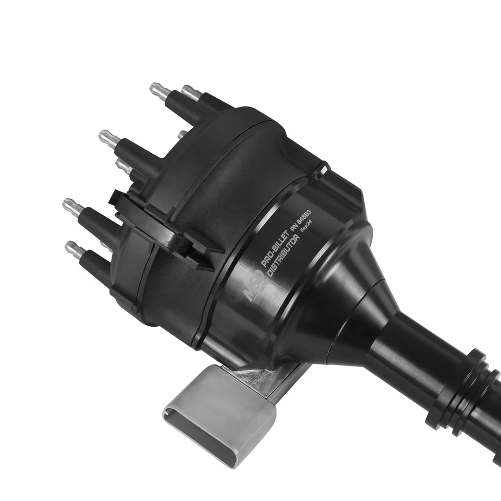 MSD Black Pro-Billet Distributor fits 1986-1993 Ford 5.0L / Bronco / E-150 Econoline Club WAGON / E-250 Econoline / F-150 ...