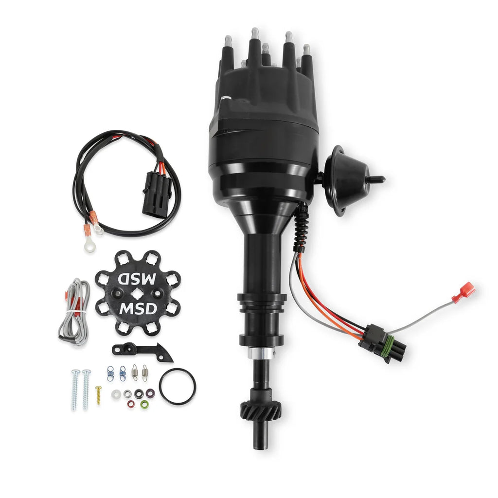 MSD Black Ready-To-Run Distributor fits 1968-1997 Ford 351C / Bronco / Club WAGON / COUNTRY SEDAN / COUNTRY Squire / Custo...