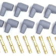 Load image into Gallery viewer, MSD Boot &amp; Terminal Kit 90 Deg Female Socket Style Gray