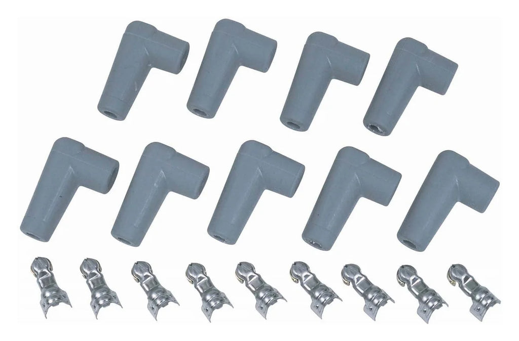 MSD Boot & Terminal Kit 90 Degree Short HEI Gray