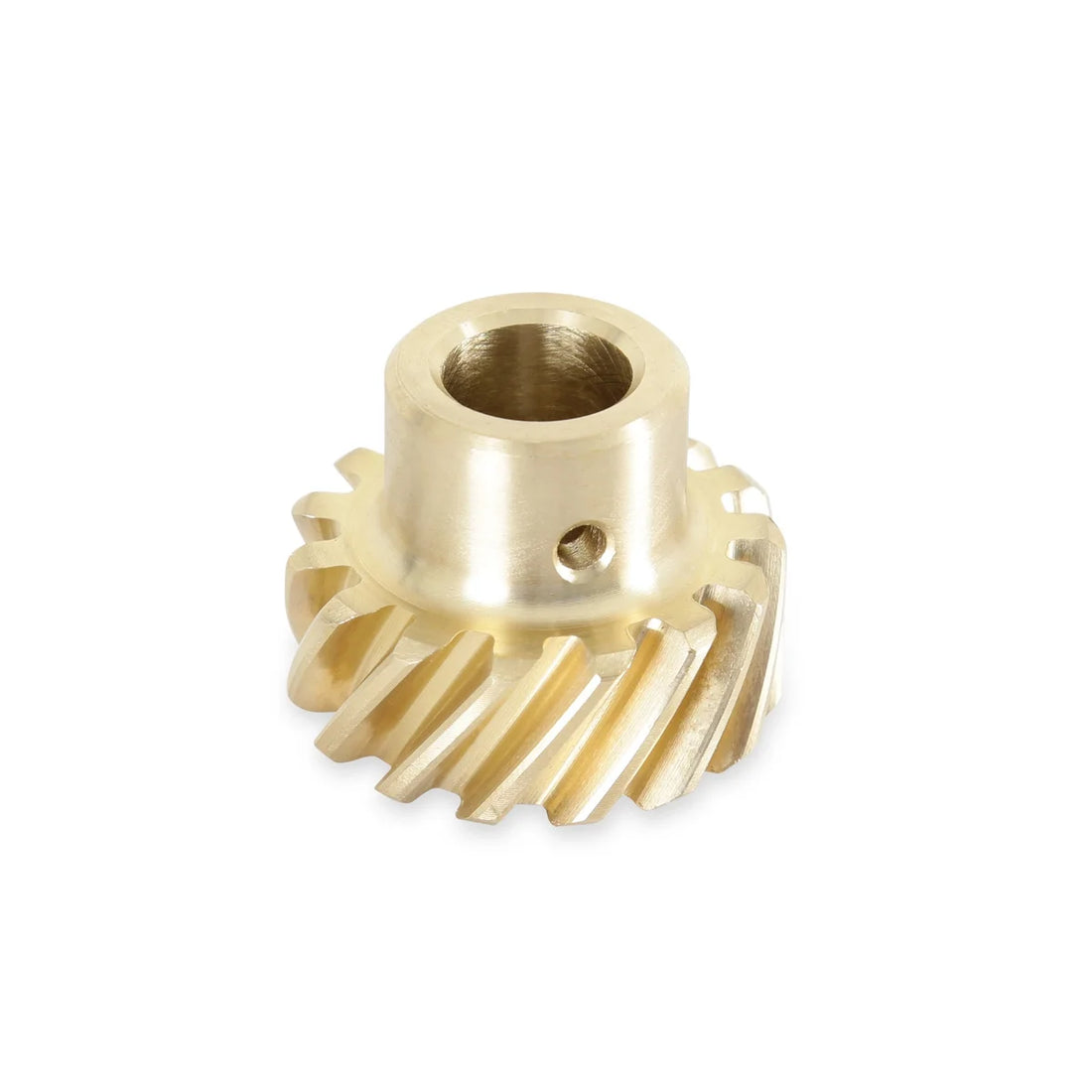 MSD Bronze Distributor Gear fits 1963-1988 1991-1996 Ford / Mercury 302 - Side View