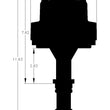Load image into Gallery viewer, MSD Buick V8 400-455 Billet Distributor 8517 - Side View