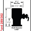 Load image into Gallery viewer, MSD CAM Sync Plug fits Ford 289 / 302 - Back View