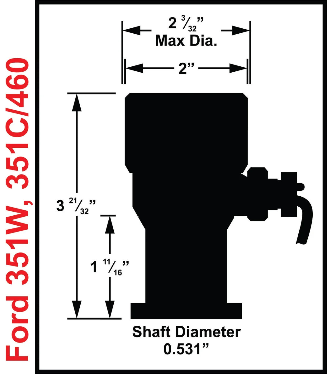 MSD CAM Sync Plug fits Ford 351c-460 - Additional View 7