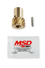 Load image into Gallery viewer, MSD Chevy Bronze Distributor Gear .500"ID 8471 - Main Product View