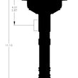 Load image into Gallery viewer, MSD Chevy Crab Cap Crank Trigger Distributor 8489 - Side View